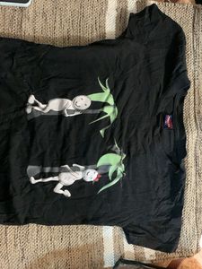 Black Graphic Print T-Shirt