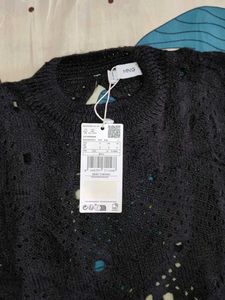 Mango Black Knit Sweater 🫶