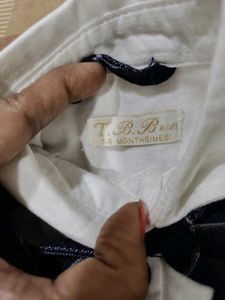 Baby Boy Party Wear Onesie For 3-6 Months