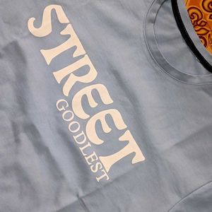 Blue Graphic T-Shirt