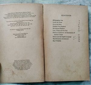 Inside the Whale by George Orwell