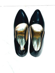 Black Patent Leather Heels