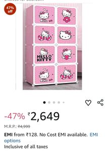 Hello Kitty Kids Storage