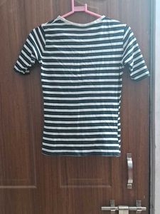 Zebra Print Shimmer Top
