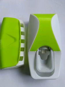Toothbrush Holder Toothpaste Dispenser