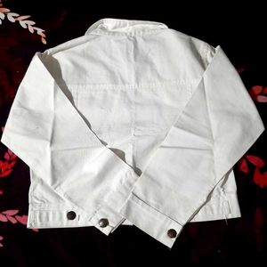 White Denim Jacket