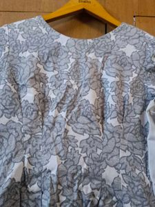 Floral Print Long Sleeve Dress