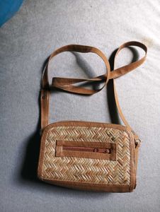 Woven Crossbody Bag