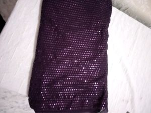 Purple ReadyWear Saree