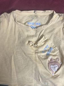 Cute Yellow Monkey T-Shirt
