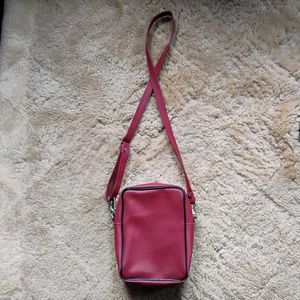 Lacoste Original Red Sling Bag