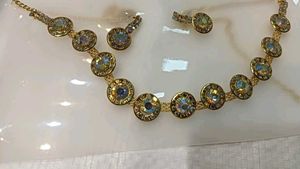 Ad nekles with earrings beautifull set 😍 ✨️ 💕
