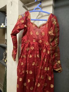 Long anarkali suit full flared( only kurta)