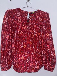 Patterned Blouse
