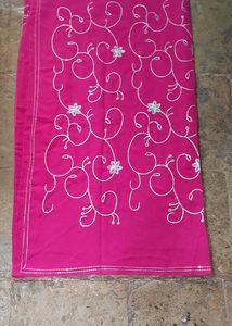 Magenta Saree