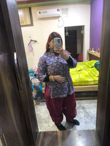 Maroon patiala