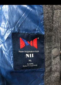 Stylish Gray Puffer Jacket