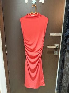 H&amp;M Gathered Bodycon Dress