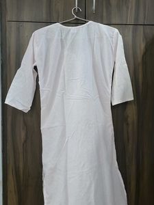 White Embroidered Kurti