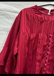 Maroon Tunic