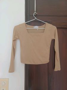 Beige Top
