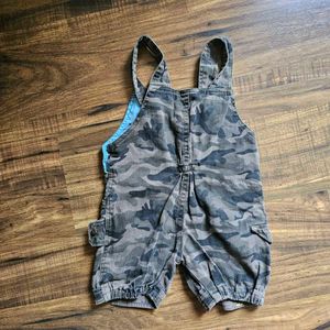 Unisex Kids Dungarees with Character Patches