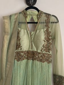 Mint Green Anarkali Suit