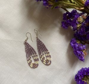 Cute Purple Earrings