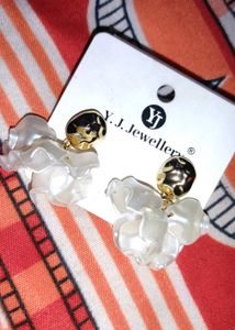 Flower Statement Earrings