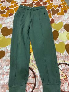 Green Casual Joggers