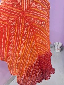 Red &amp; Orange Dupatta