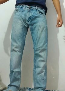 Light Wash Denim Jeans