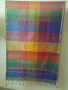 New Golden Border Dupatta