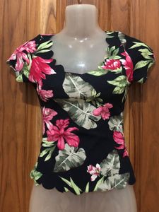 Floral Shein Top