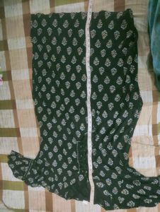 Black And White Kurta Set