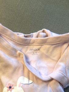 Baby Girl Pink Bodysuits Combo