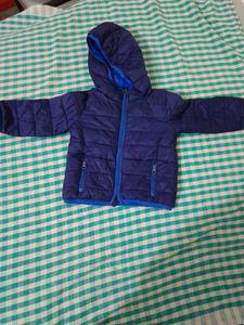 Boys Blue Puffer Jacket
