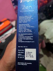 Pilgrim Zen Premium Perfume