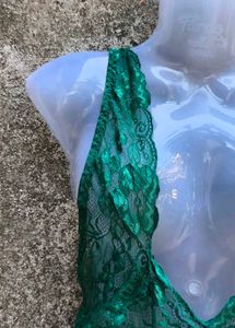 SEXIEST DARK GREEN BODYSUIT