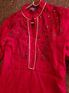 Red Tunic Dress