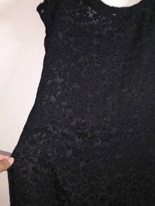 Black Transparent Suit - Inner Set