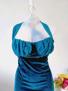 Glam Velvet Bodycon Dress