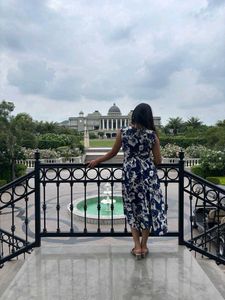 Floral Print Midi Dress