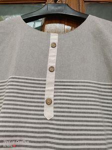 Beautiful Premium Quality White Colour Kurti