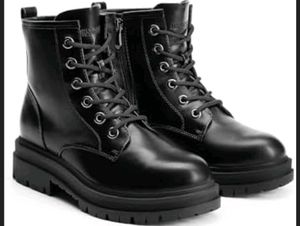 🖤 Edgy Dark Core Boots🎧