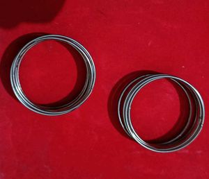 Silver Tone Bangles (Set of 24)