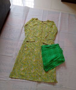 Kurti Pant Set  ( 4 Inch Margin )