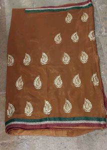 Heavy Ethnic Shimmery Saree