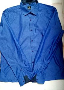 Blue Long Sleeve Shirt