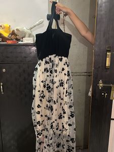 Floral Print Halter Neck